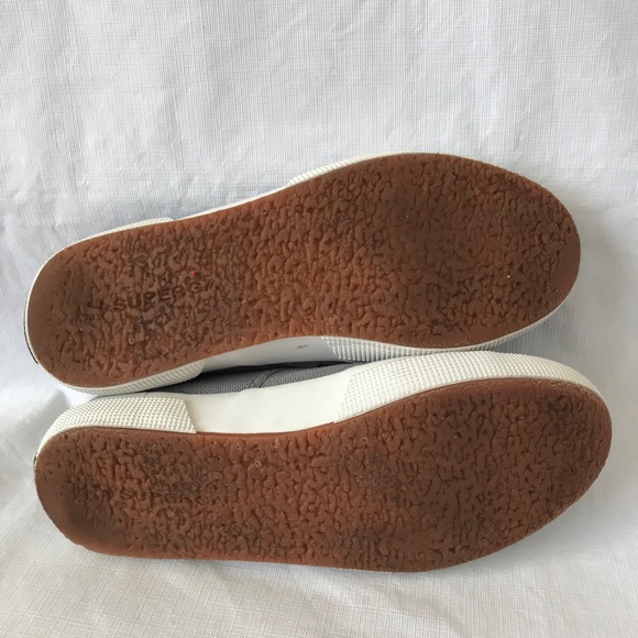 Superga Gray Canvas Sneakers - Picture 7 of 13